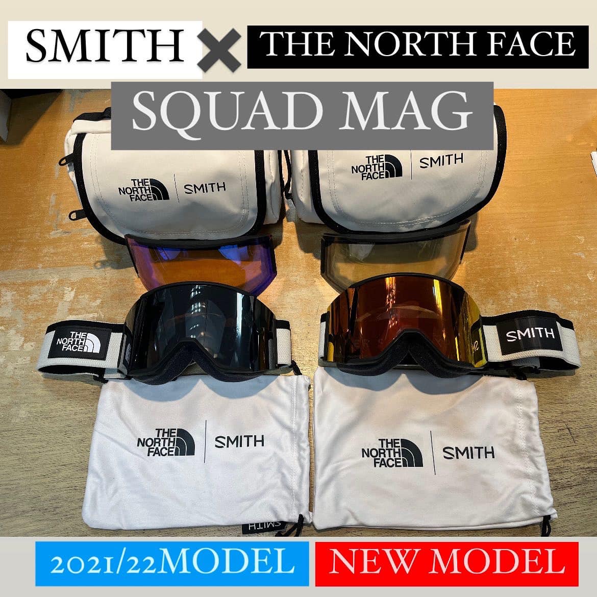 THE NORTH FACE×SMITHゴーグル入荷！ |